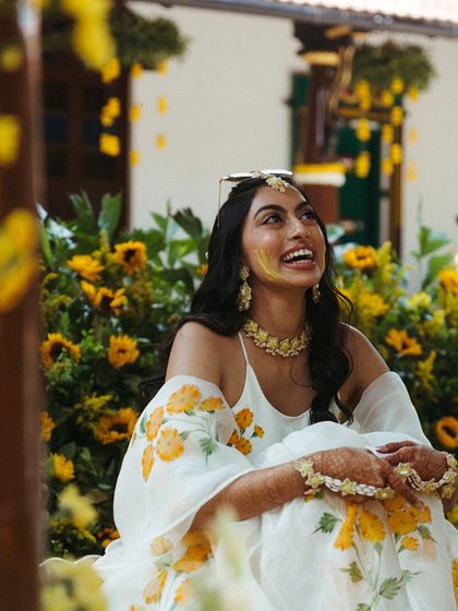 The Tales of Tradition - Wedding Planning & Design Sun-Kissed Haldi Ceremonies photo 10