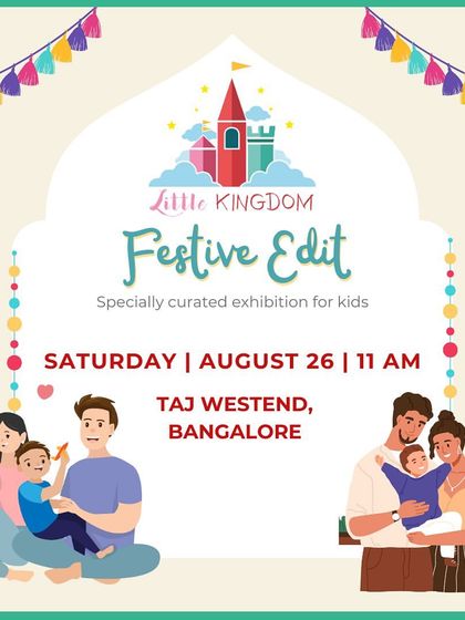 An invitation to the Festive Edit, highlighting it as an event for the whole family.