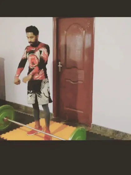 This is one of the most effective exercise complexes for MMA fighters. It combines a power clean, a push jerk, and a hang squat clean to build explosive power from head to toe.