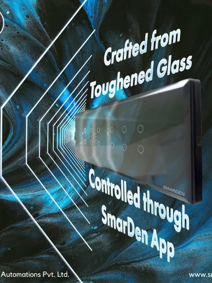 Crafted from toughened glass and controlled through the SmarDen App, our switches are the perfect blend of durability, style, and technology.
