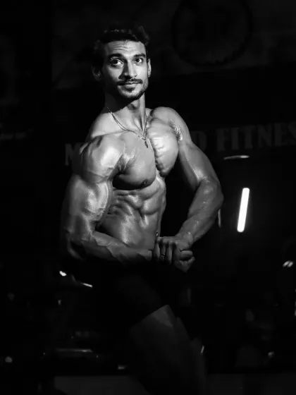 A competition-ready physique is a work of art. This is the level of conditioning and muscle definition we aim for, sculpted through intense training and a precise diet plan.