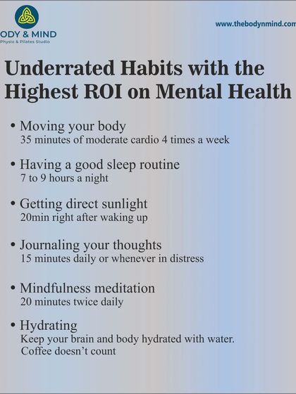 Body & Mind PhysioPilates Studio - Functional Nutrition Guidance Lifestyle Foundations: Sleep, Stress & Movement photo 21