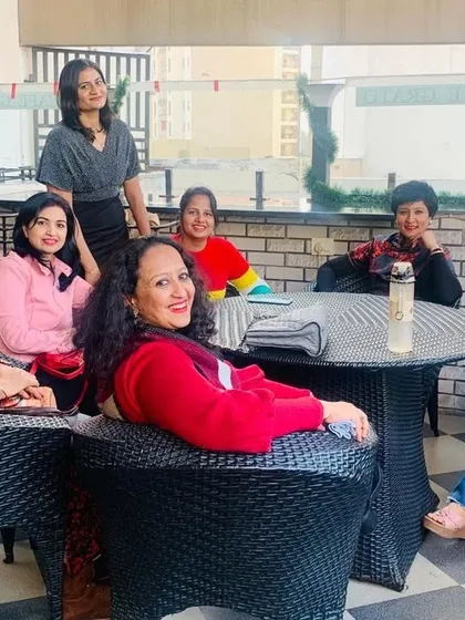 More celebration moments with the team and new members at our Lotus Panache studio launch.