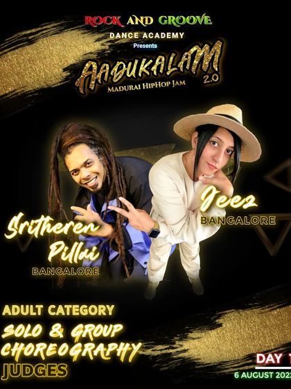 Heading to Madurai to judge the solo and group choreography for Aadukalam 2.0. It's always a great opportunity to see the talent growing all over the country and connect with different dance communities.