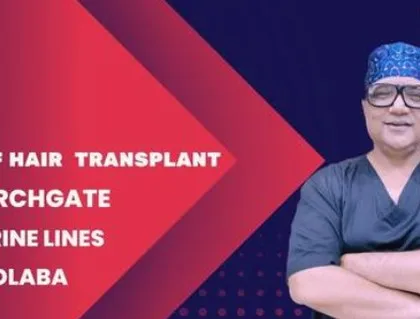 This image promotes our services and provides information on the cost of hair transplants in various areas of Mumbai, including Churchgate, Marine Lines, and Colaba.