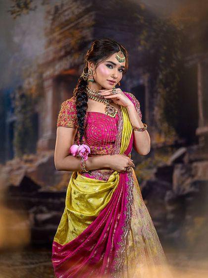 Deepika Makeup and Hair - Professional Makeup & Hair Academy Elegant North Indian & Fusion Bridal Styles photo 25