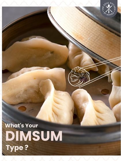 What's your dimsum type? This image invites you to explore the different personalities of my dimsum menu.