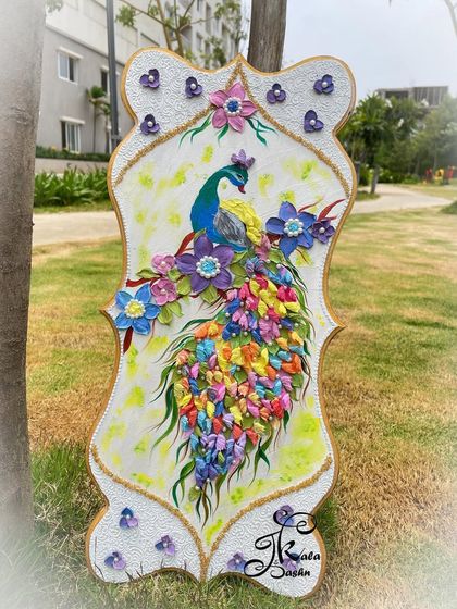 Jashn-e-Kala by Sakshi - Custom Russian Sculpture Decor Signature Peacock Collection photo 11