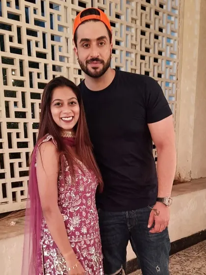With the talented Aly Goni during wedding rehearsals. We had a fantastic time teaching dance to so many wonderful artists from the industry.