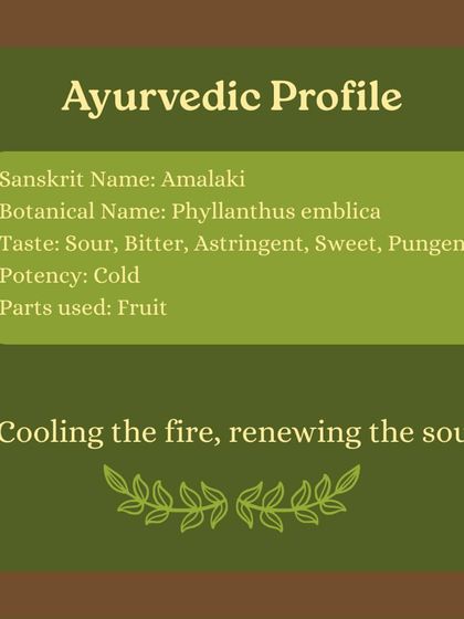 Discover the benefits of Amla, or Indian gooseberry, a fruit treasured in Ayurveda for its rejuvenating properties. We show you how to use it in everything from chutneys to hair oil.