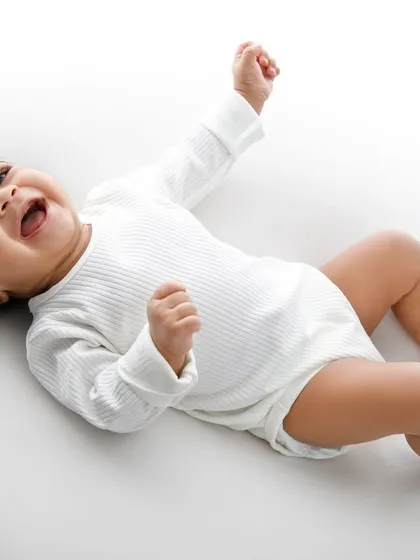 A full-bellied laugh from a happy baby. These are the moments of pure joy that families will treasure for a lifetime.