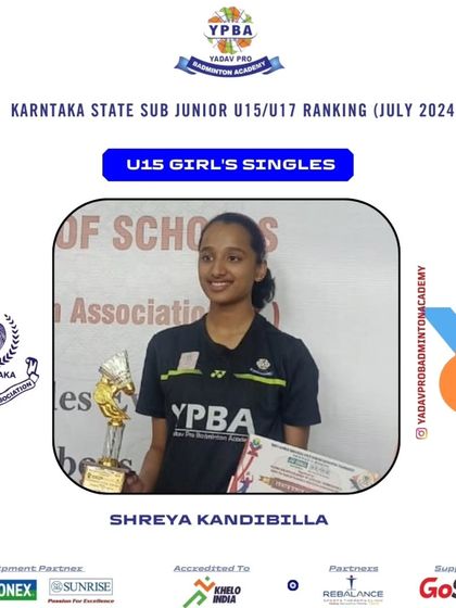 Yadav Pro Badminton Academy - Student-Athlete Development Program National & State Level Champions photo 49