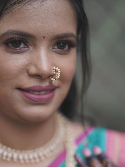 Traditional Engagement & Sakharpuda Looks photo 47