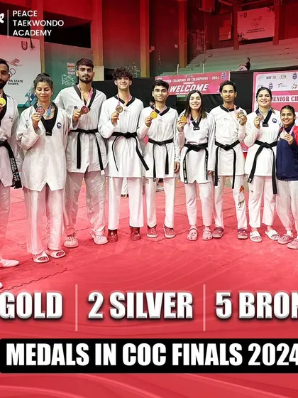 A phenomenal performance by our team at the Champion of Champions Finals 2024, securing 3 Gold, 2 Silver, and 5 Bronze medals. This qualifies three of our athletes for the National Team camp.