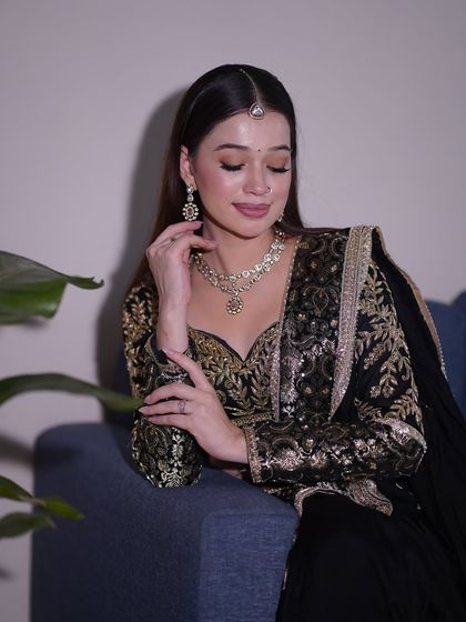 Glam for Sangeet & Reception photo 17