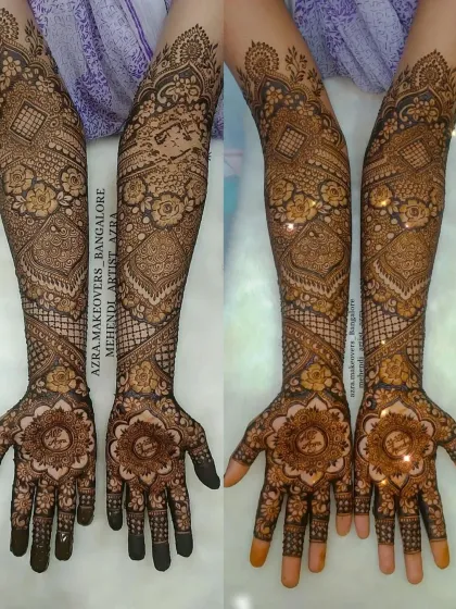 Azra Mehendi - Mehendi Artistry Full Bridal Mehendi photo 52