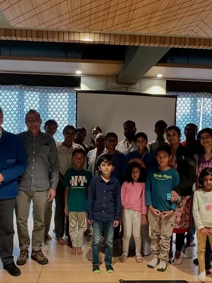 Our students and their families gathered during the ABRSM music exams held at our school. We foster a strong community of learners and supporters.