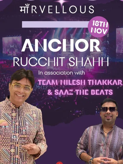 Show time with the one and only Nilesh Thakkar. These collaborations are always a highlight.