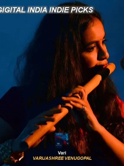 A shot of me playing the flute, featured by Gigital India. The flute is in my blood, and it's an essential part of the sound I offer in any studio session or collaboration.