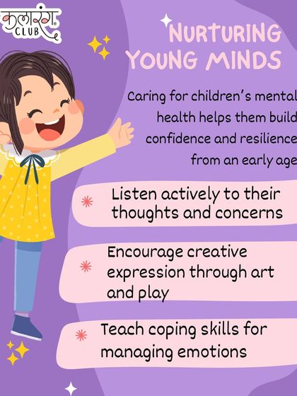 This graphic outlines my core principles for nurturing young minds. It's about active listening, encouraging creative expression, and teaching emotional coping skills, all of which are integrated into my art therapy approach.
