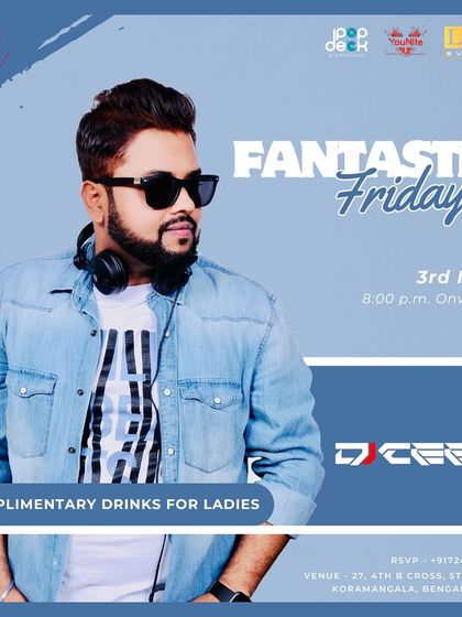 "Fantastic Friday" at Ginza Koramangala, kicking off the weekend in style at a hotspot venue.