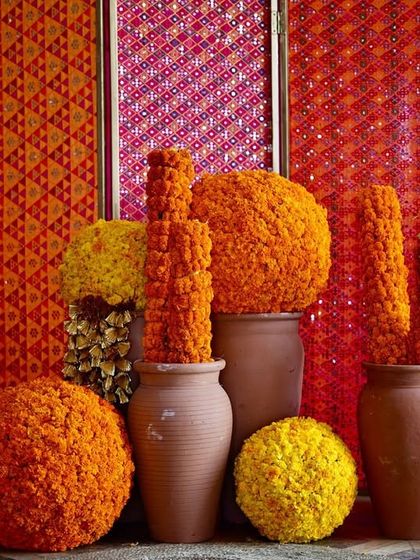 Wedding Decor Company - Wedding Event Design & Decor Radiant Haldi & Mehendi Celebrations photo 44