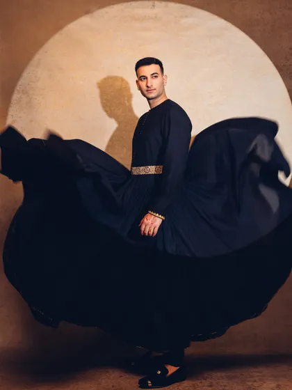 The movement of this Torani outfit is as expressive as the music itself. Style is another language I use to tell a story.