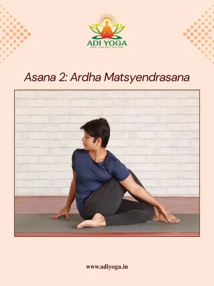 Ardha Matsyendrasana, a seated spinal twist, is another powerful pose for digestive health. It massages internal organs and can help relieve constipation and discomfort.