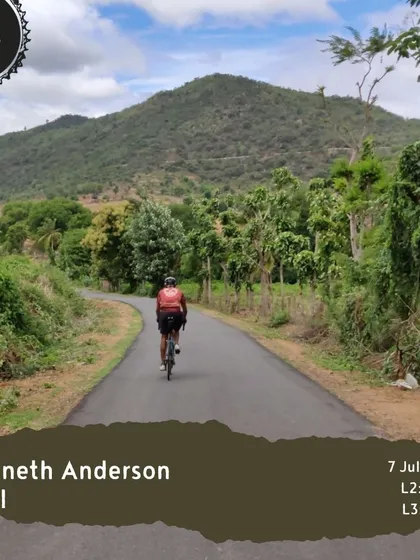 The 'Kenneth Anderson Trail' is a beautiful ride through the forests and hills of the region, with options for intermediate and advanced cyclists.