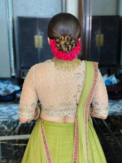 Bhavya Achar - Bridal & Occasion Styling Elegant Updos & Buns photo 4