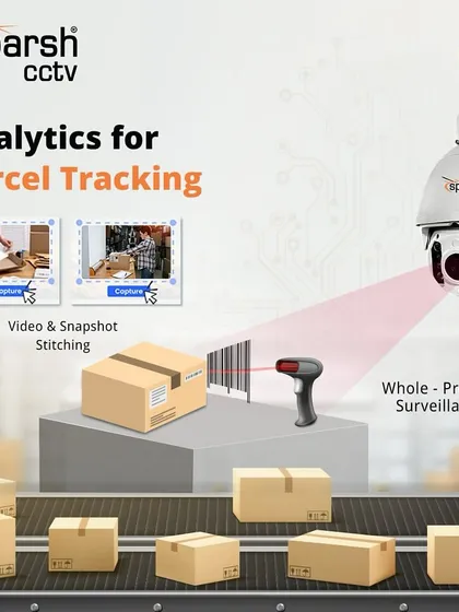 I provide advanced CCTV analytics for effortless parcel tracking. My system uses 4K video snapshots and barcode tracking with seamless video stitching to offer complete process surveillance, ensuring accuracy and security at every step of a parcel's journey.