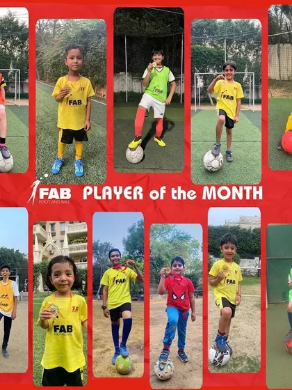 A collage of our Players of the Month. These shining examples are chosen for their discipline, progress, dedication, and team spirit.