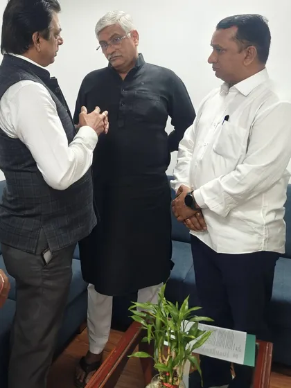 Continuing my discussion with Hon’ble Minister Shri Gajendra Singh Shekhawat. Building strong ties with the government is key to fulfilling our mission of making India a sporting superpower.