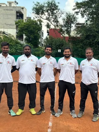 The ILTA coaching staff. We are a team of professionals dedicated to providing the best tennis coaching for kids in Pitampura.