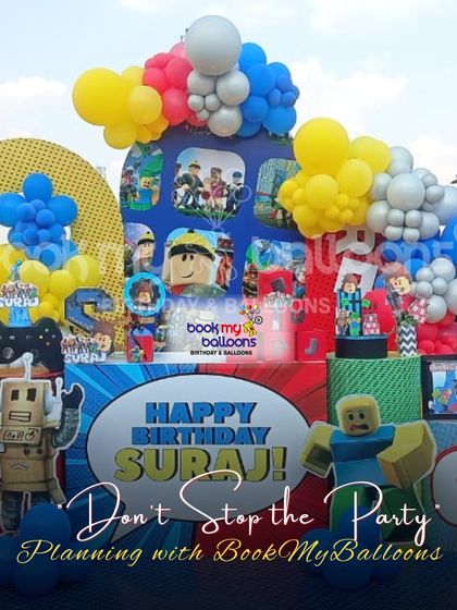 Book My Balloons - Balloon Decor & Delivery Kids' Themed Parties: Adventures & Fantasies photo 76