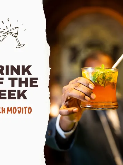 This Peach Mojito is the perfect summer refresher. With a hint of mint, this flavorful drink will keep you cool and is one of our most popular mocktails.
