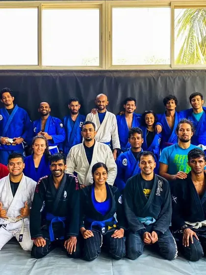 This is our Saturday morning Gi class. A packed mat with students of all levels, from white to black belt, sharing knowledge and pushing each other. This is what our community looks like.