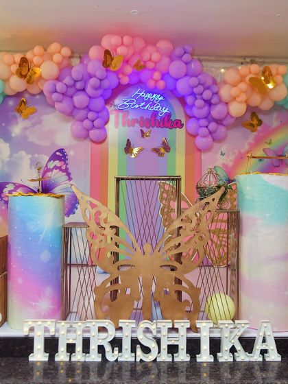 Satweek - Themed Birthday Party Decoration Enchanting Butterfly & Fairy Themes photo 39