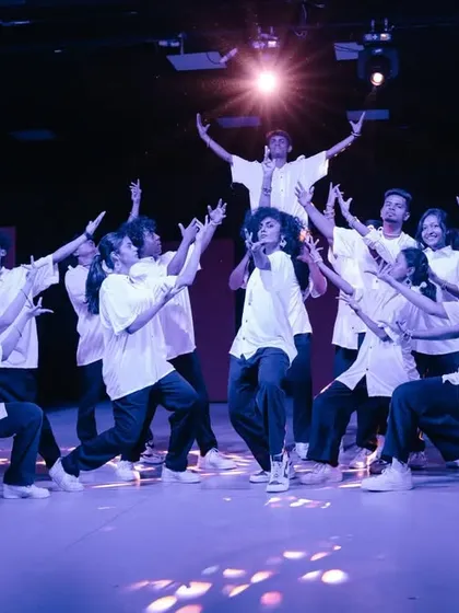 This is what we build towards. A moment of pure performance, where every dancer is connected and the story comes alive under the lights. This is the result of months of collaborative creation and intense training.