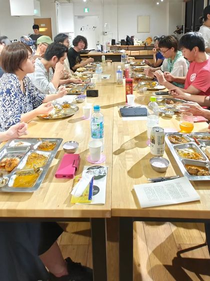Diners in Japan enjoying the Maharashtrian thali. Their curiosity about our spices and passion for food created such a warm and fulfilling atmosphere. I'm so grateful for their support.