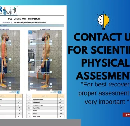 I don't believe in guesswork. My approach starts with a proper, scientific physical assessment. This is a sample of our AI-based postural analysis report, which maps out your body's alignment in detail. This data helps us create a precise treatment plan to fix what needs fixing.