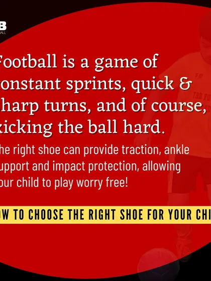 Football is a game of sprints, turns, and hard kicks. The right shoe provides traction, ankle support, and impact protection, allowing your child to play worry-free.