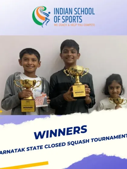 Results speak for themselves. I am incredibly proud to see my junior players, like these champions from the DSI Karnataka State Closed Squash Tournament, achieve their goals through hard work and dedication.
