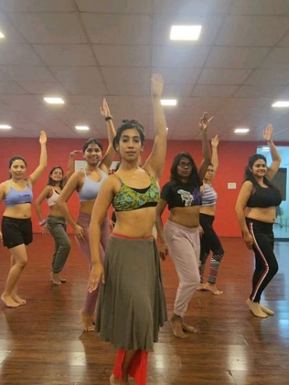 A fun moment captured during a beginner class. We welcome everyone to join our growing community.