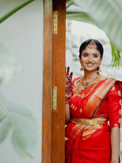 Another shot of this beautiful mother. Her makeup is subtle and enhances her features, allowing her natural happiness to shine through.