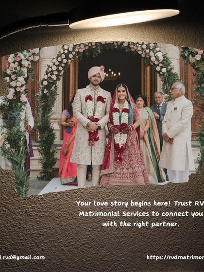 "Your love story begins here." This image of a couple with their family shows that I help connect you with the right partner to start your own story.