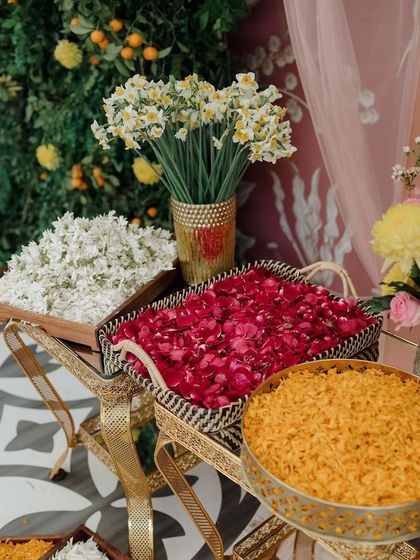 The Mogra Collective - Bespoke Event Design & Production Joyful Haldi & Mehendi Ceremonies photo 7