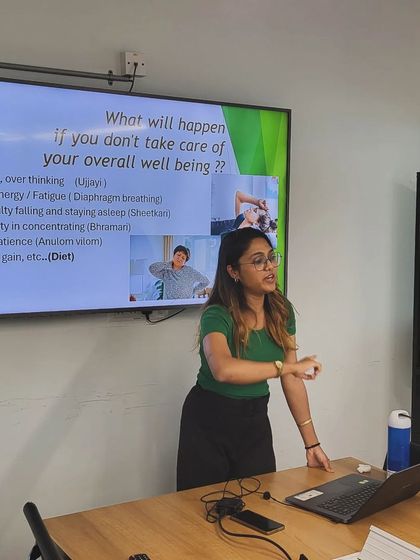 Sreya Bhar - Corporate Yoga Programs Educational Workshops & Talks photo 8