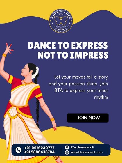 Our motto is "Dance to Express, Not to Impress." We foster an environment where every student, regardless of style, is encouraged to let their movements tell a story and allow their inner passion to shine.