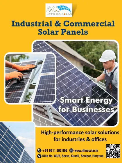 I offer smart energy for businesses with high-performance solar solutions for industries and offices. My team of experts ensures a smooth installation process from start to finish.